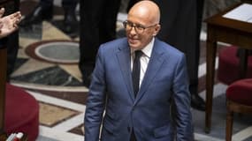 Le chef des députés UDR, Éric Ciotti, le 16 octobre 2025 à l'Assemblée nationale 