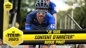 Tour de France : "Je suis content d'arrêter", Pinot veut "une vie comme tout le monde"