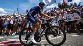 Thibaut Pinot lors de la 20e étape du Tour de France, le 22/07/2023