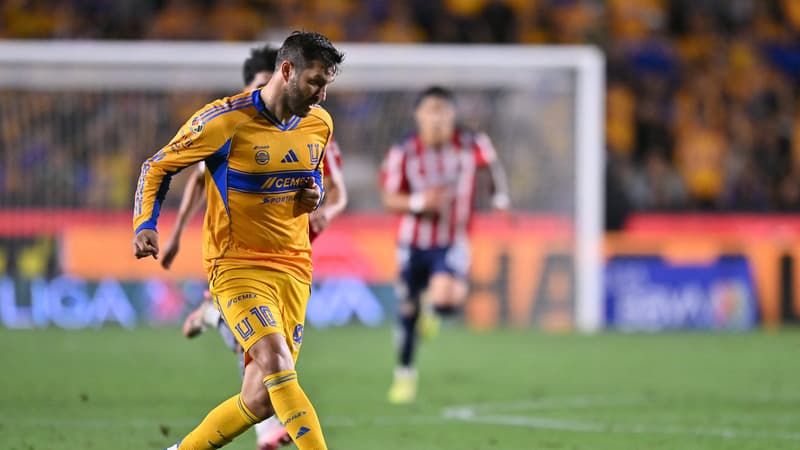 Mexique: André-Pierre Gignac en finale de la Coupe des champions Concacaf avec les Tigres