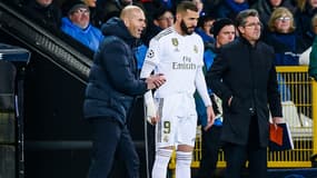 Zinedine Zidane, Sergio Ramos et Karim Benzema