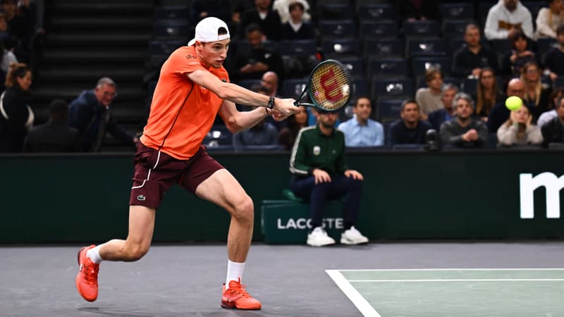 Masters 1000 de Paris: l'inspiration géniale d'Ugo Humbert, un lob fou dans un moment crucial de son quart