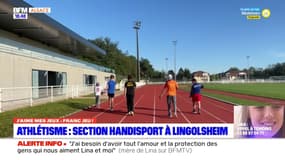 Athlétisme: une section handisport à Lingolsheim
