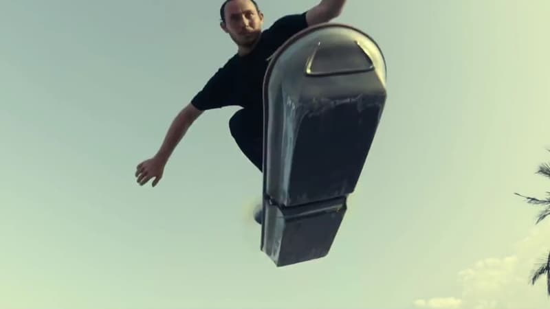 Ross McGouran sur le Slide de Lexus