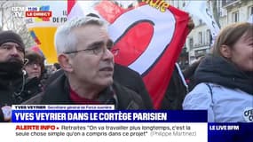 Yves Veyrier (FO) sur la réforme des retraites: "Ça va être un âge pivot permanent"