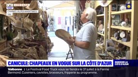 Face aux fortes chaleurs, le chapeau est plébiscité sur la côte d'Azur