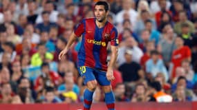 Deco avec le FC Barcelone, en 2007 contre l'Inter.