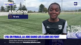 Les jeunes joueurs de foot se réjouissent de voir l'OL en finale de la Coupe de France