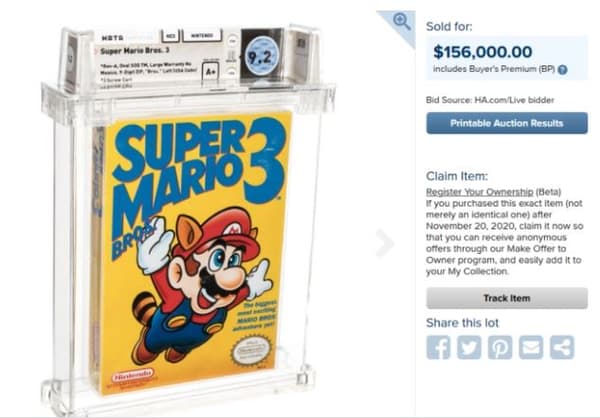Ce "détail" qui a fait gagner 156.000 dollars au propriétaire d'un exemplaire de "Super Mario Bros. 3"