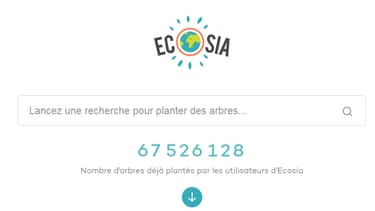 Moteur de recherche Ecosia