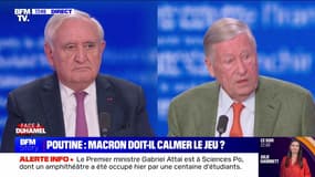 Face à Duhamel : Jean-Pierre Raffarin - Poutine : Macron doit-il calmer le jeu ? - 13/03