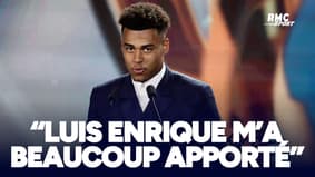Trophées UNFP : "Luis Enrique m'a beaucoup apporté", confie Doué (élu meilleur espoir de L1)