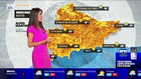 Météo Côte d’Azur: risques d'orages dans les terres mais beau soleil sur le littoral