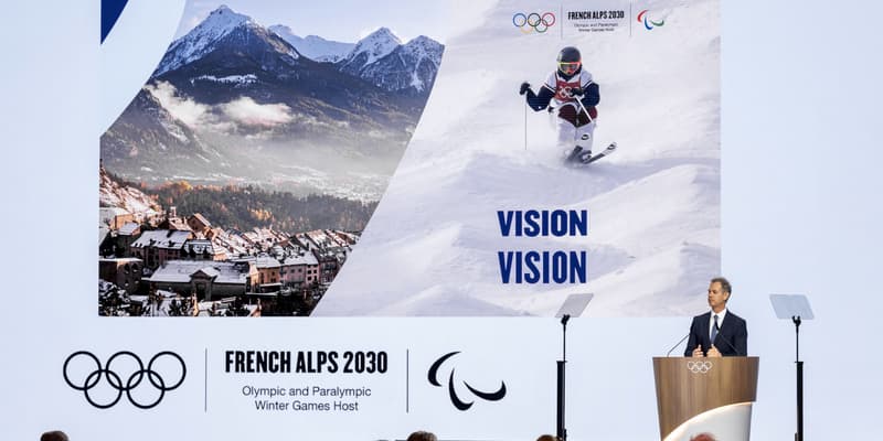 Une présentation des JO 2030, le 20 mars 2025 en Grèce
