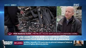 Notre-Dame: ce prêtre voudrait récupérer 1% des dons pour rebâtir son église à Grenoble