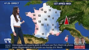 La météo pour ce vendredi 10 novembre 2017