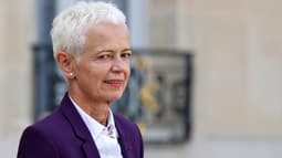 L'ancienne ministre de l'Insertion Brigitte Klinkert.