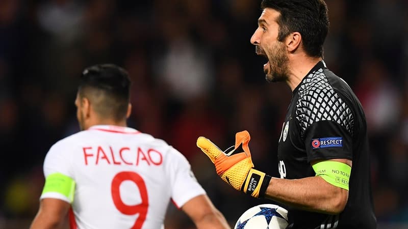 Falcao et Buffon