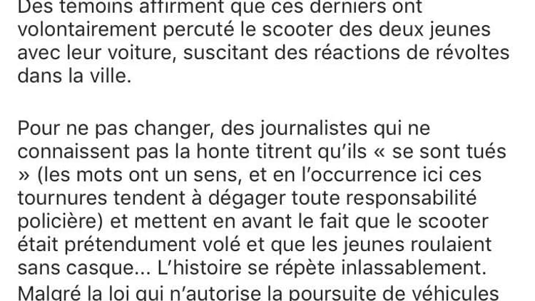 Capture d'écran Instagram Capture d'écran Instagram