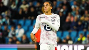 Ethan Mbappé lors de Le Havre-Lille, le 28 septembre 2024 en Ligue 1