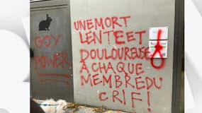 Des tags antisémites retrouvés sur les murs de Grenoble