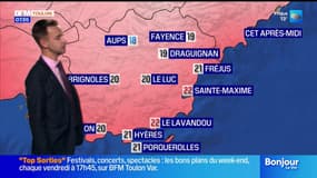 Météo Var: des éclaircies ce jeudi, il fera 20°C à Toulon et 22°C à Sainte-Maxime