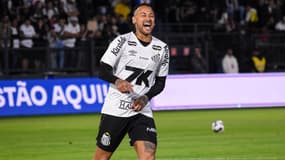 Neymar avec Santos le 28 mai 2025