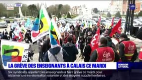 Calais: les enseignants ont exprimé leur colère ce mardi 