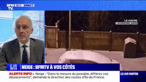 Neige et verglas: le préfet de Seine-Maritime note une "trentaine d'interventions, quelques accidents matériels sans victime"