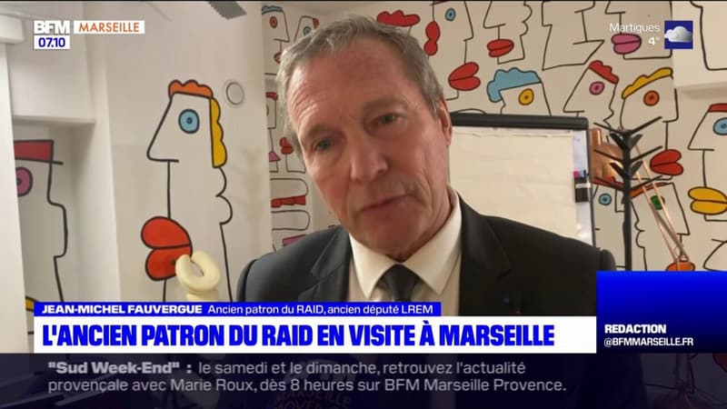 Marseille: l'ex-patron du Raid Jean-Michel Fauvergue s'exprime sur l'insécurité dans la cité phocéenne