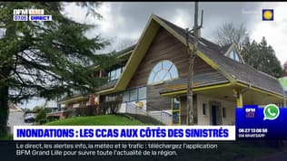 Inondations dans le Pas-de-Calais: le centre communal d'action sociale aux côtés des sinistrés
