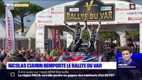 Nicolas Ciamin a remporté le rallye du Var