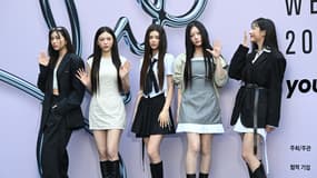 Les NewJeans à la Fashion week de Séoul, le 3 septembre 2024