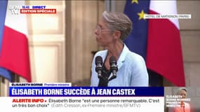 Élisabeth Borne à Jean Castex: "Nous avons des différences, mais nous avons aussi beaucoup de choses en commun"