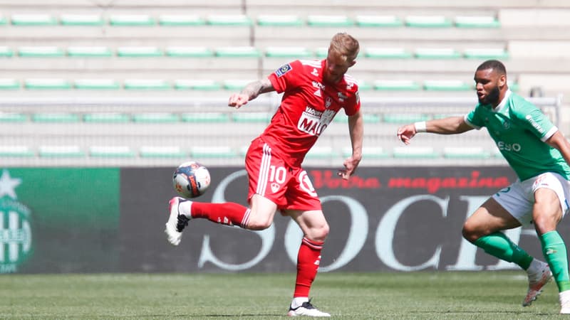 Saint-Etienne-Brest: le gros coup des Bretons pour le maintien