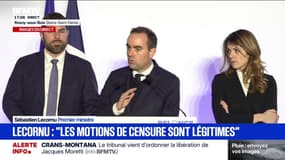 Budget: "Il faut désormais regarder le fond du texte", déclare le Premier ministre, Sébastien Lecornu