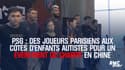 PSG : des joueurs parisiens aux côtés d’enfants autistes pour un événement de charité en Chine 