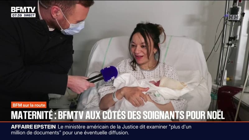 Dans l'hôpital de Poissy, plusieurs bébés sont nés la nuit de Noël
