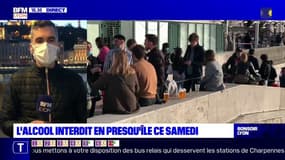 L'alcool interdit en Presqu'île ce samedi