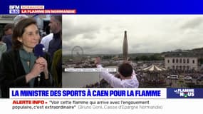 La ministre des Sports Amélie Oudéa-Castéra suivra "tous les athlètes", y compris normands, pendant les JO