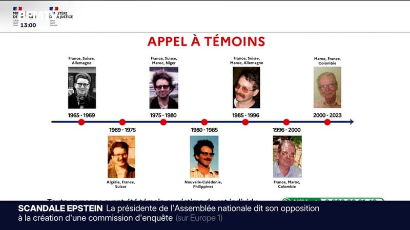 Un appel à témoins lancé pour retrouver les victimes d'un pédophile français soupçonné d'avoir sévi pendant près de 60 ans