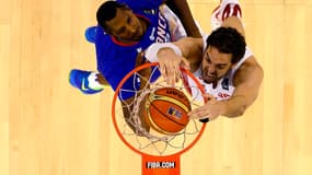 Boris Diaw et Pau Gasol