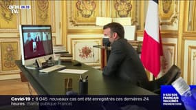 Emmanuel Macron pense "qu'il ne devrait pas y avoir de nouveau confinement" d'ici la fin de l'année scolaire