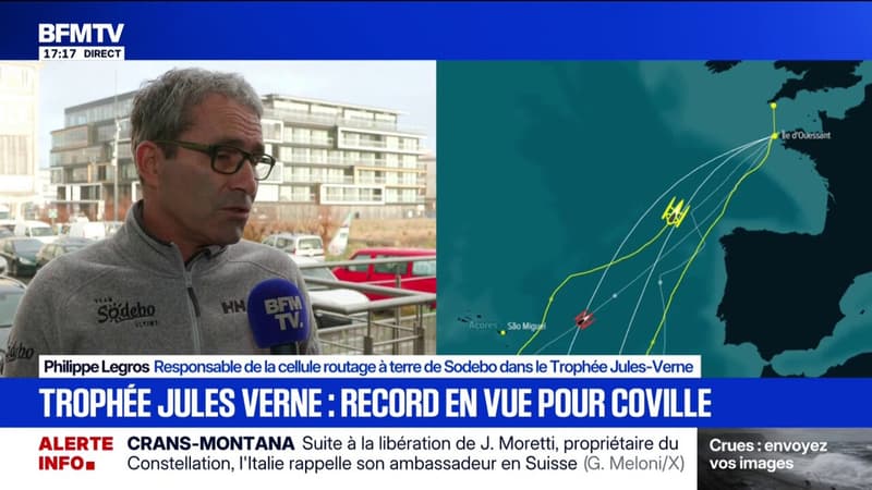 Trophée Jules Verne: record en vue pour Thomas Coville et son équipe