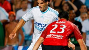 Fernando Morientes face à Adil Rami