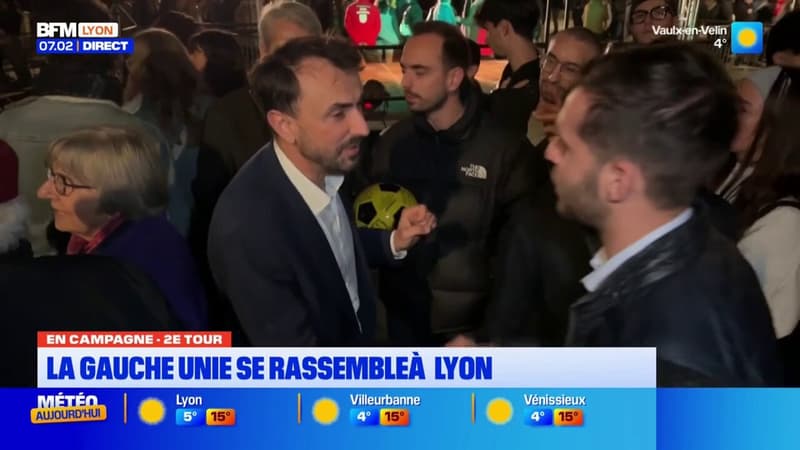 2e tour des élections municipales : La gauche unie se rassemble à Lyon