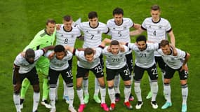 Le onze de l'Allemagne face à la Lettonie
