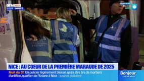 Nice: au cœur de la première maraude de 2025