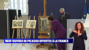 Neuf œuvres de Picasso offertes à la France - 21/09