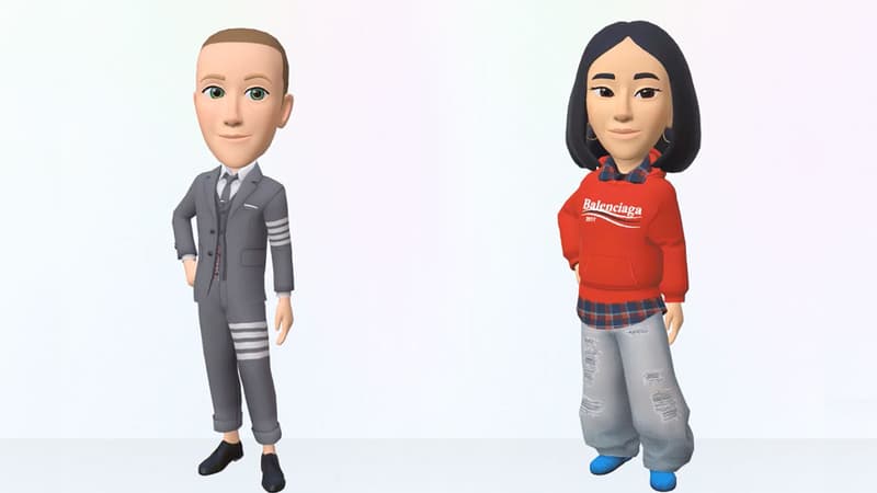 Les premiers vêtements pour avatar dévoilés par Facebook